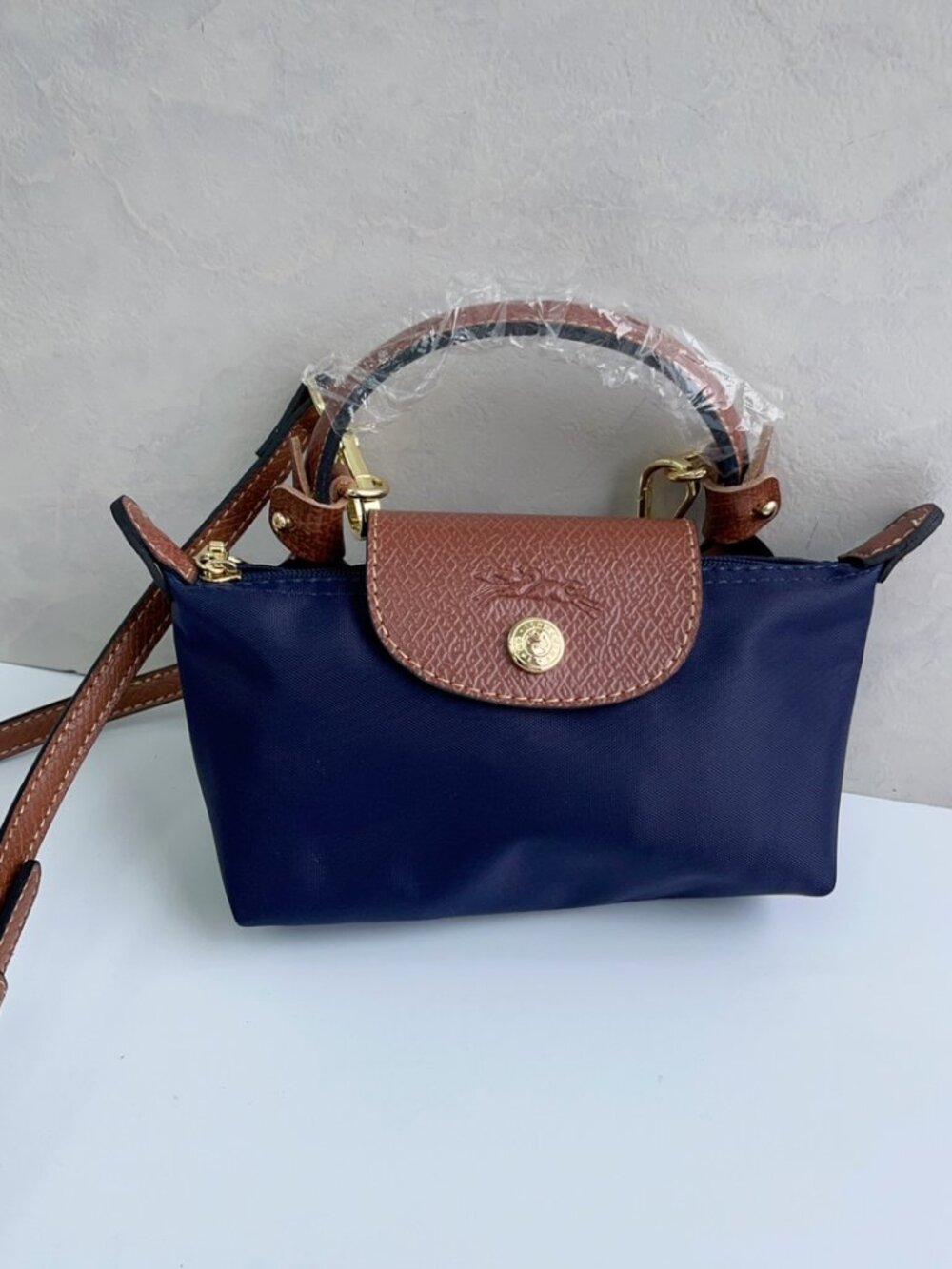 🍕Longchamp Navy blue Mini Crossbody Bag